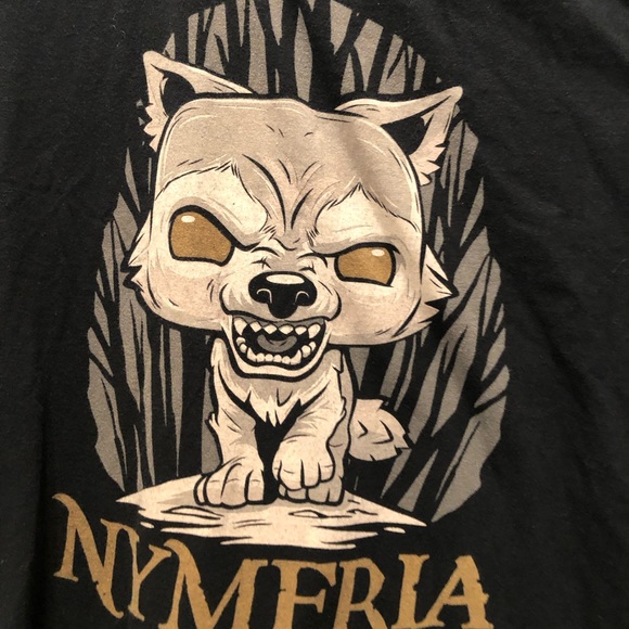 Nymeria black T-shirt XL - Picture 2 of 3